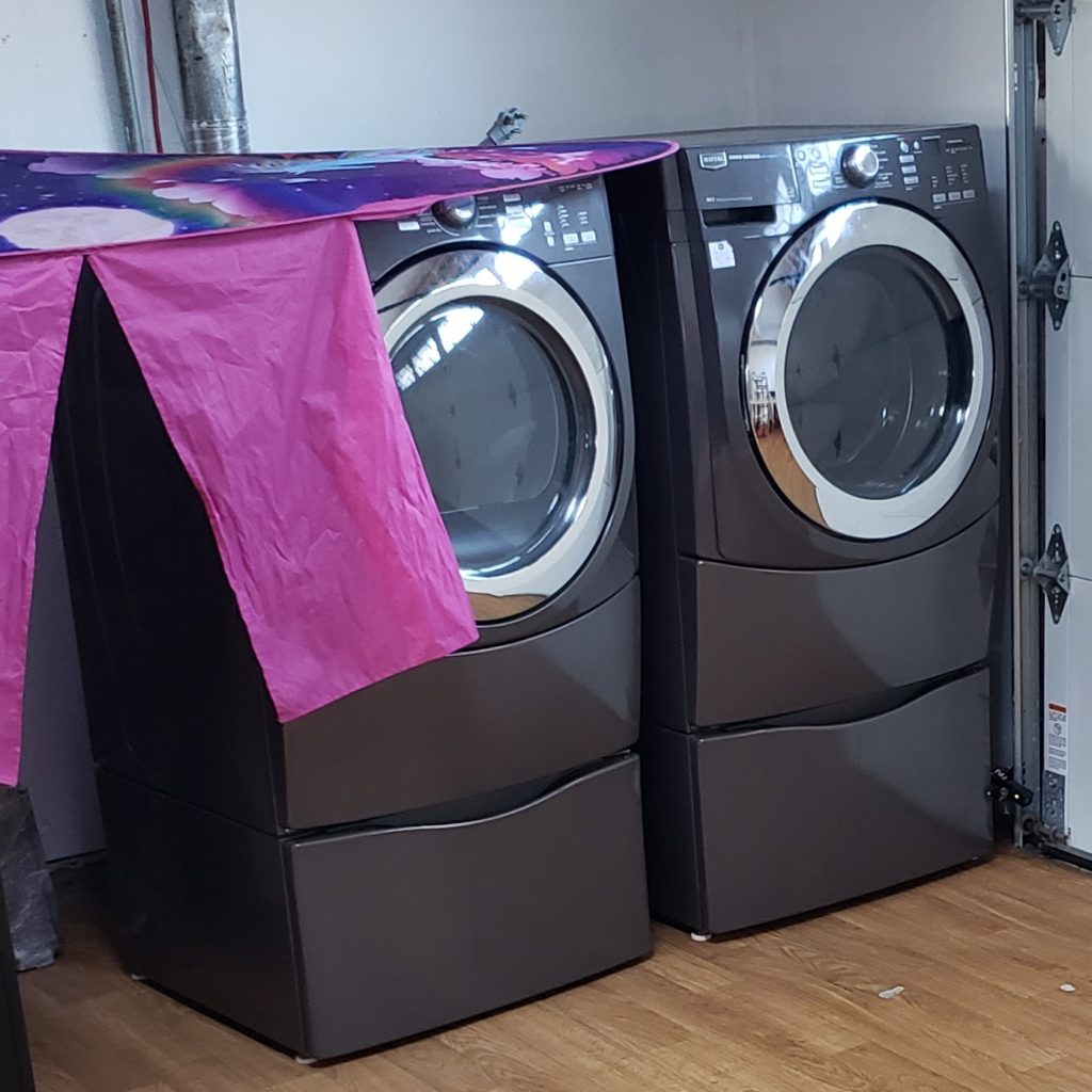 washer and dryer