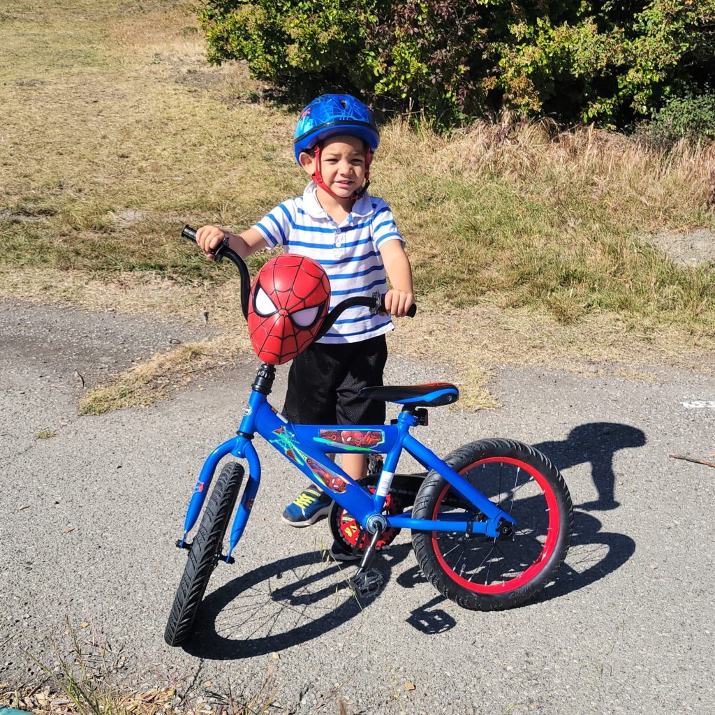 boy on bike